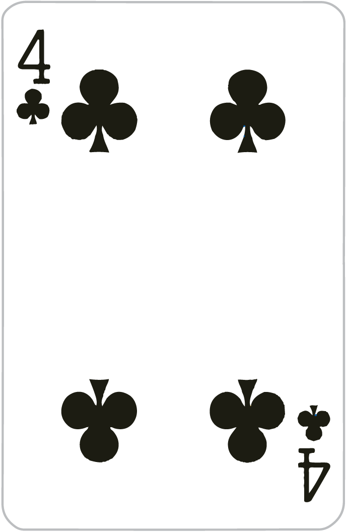 4 of Clubs