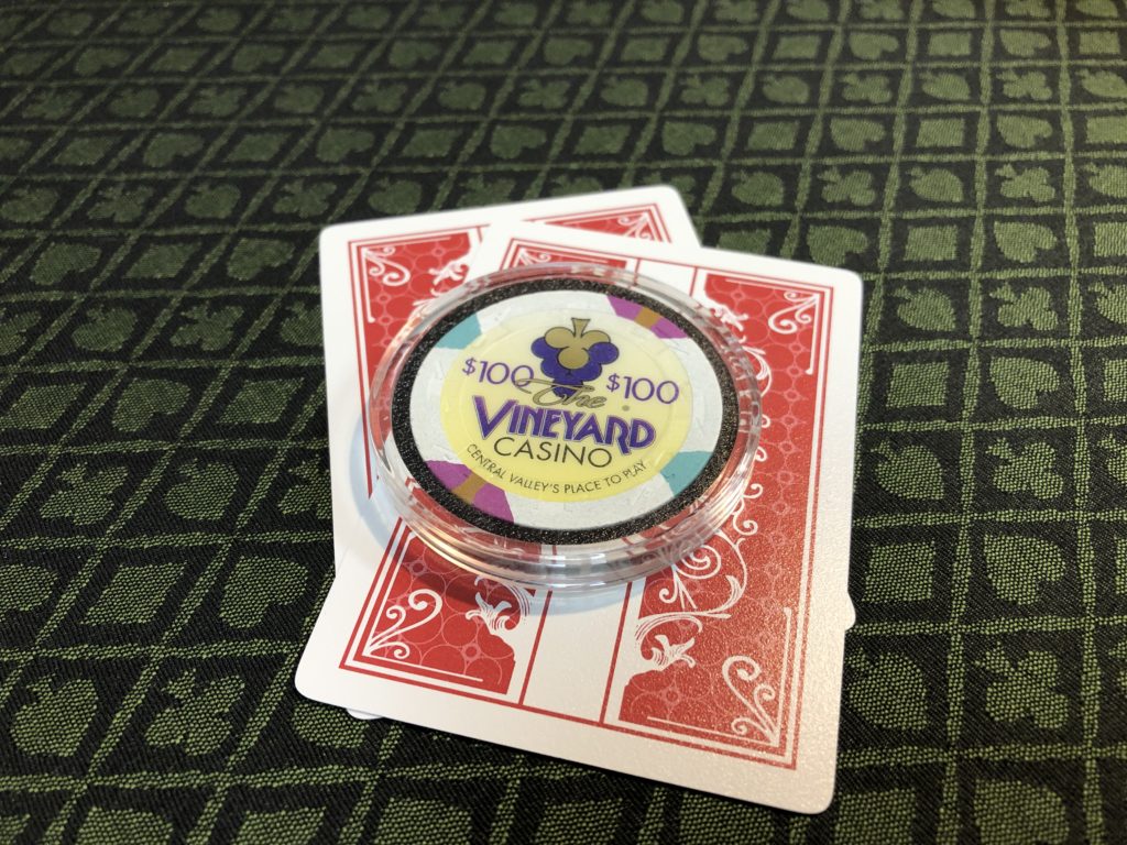 Card protectors and poker accessories