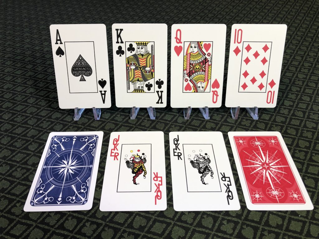 Gemaco Compass Star card backs and faces