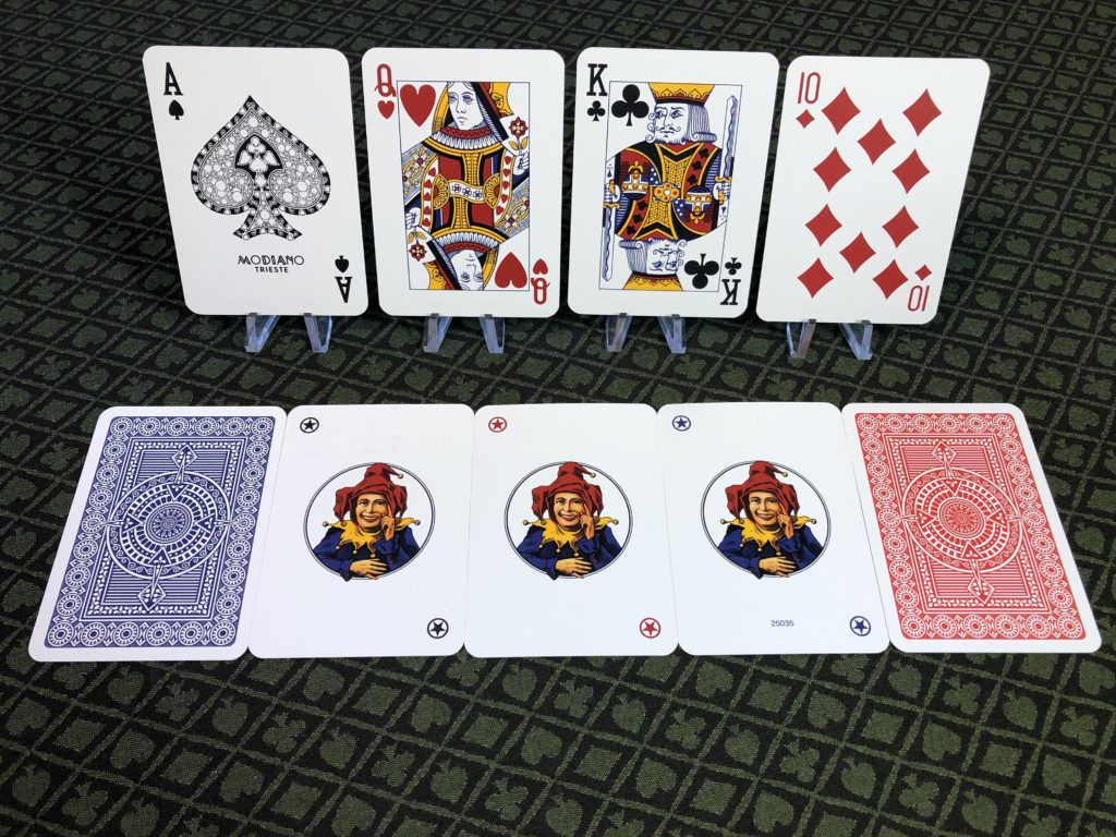 Modiano Platinum card backs