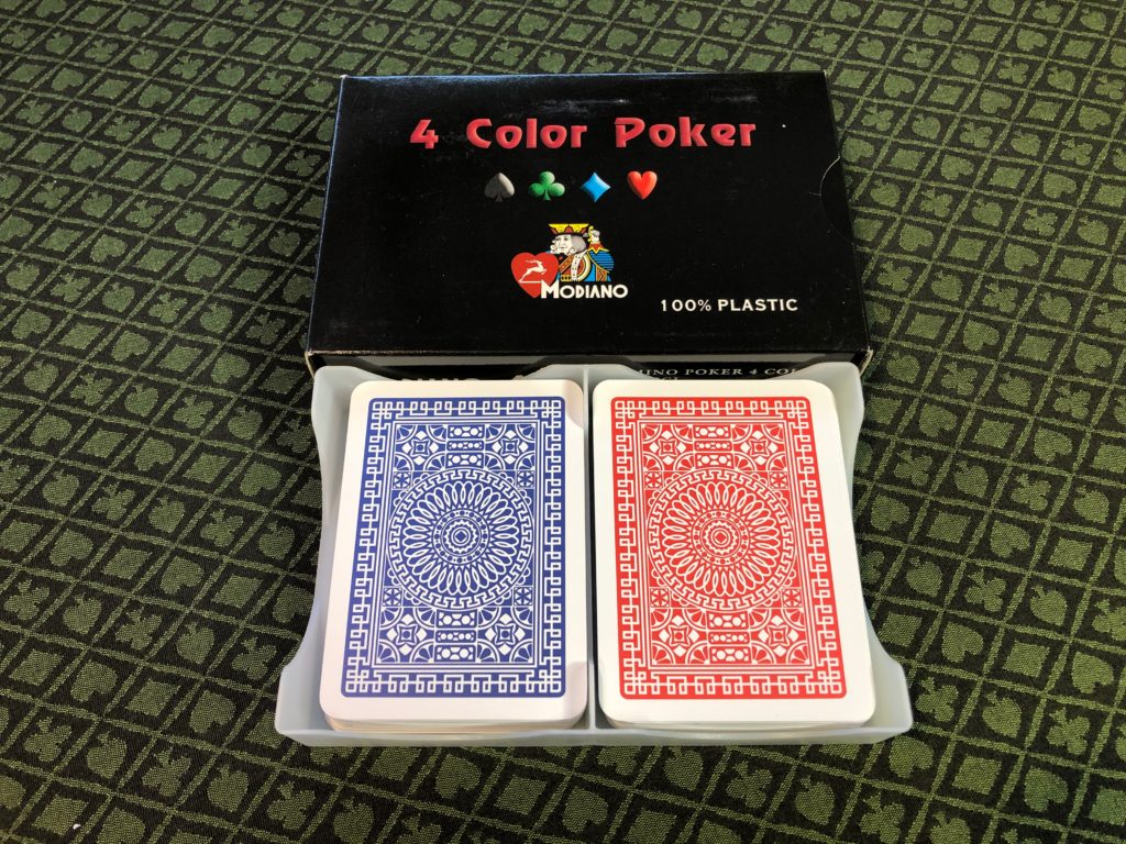 Modiano 4 Color Poker card backs